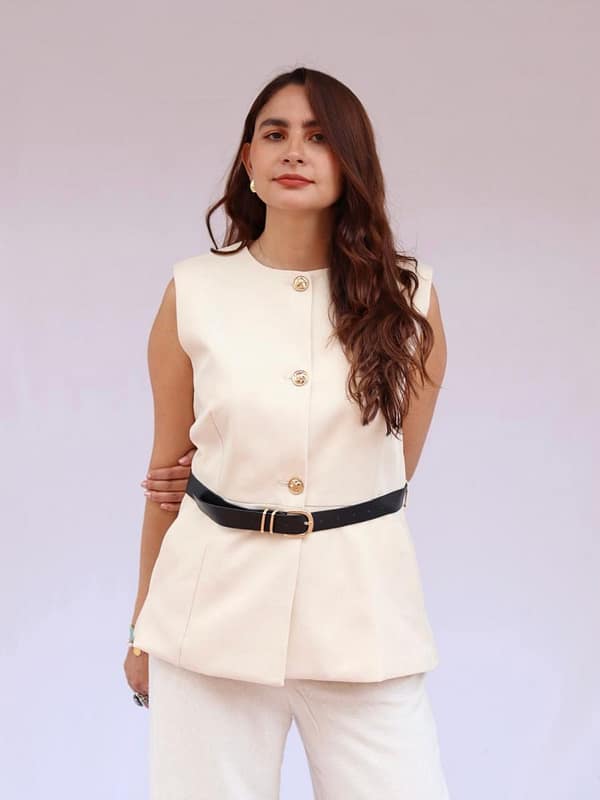 Chaleco corte elegante