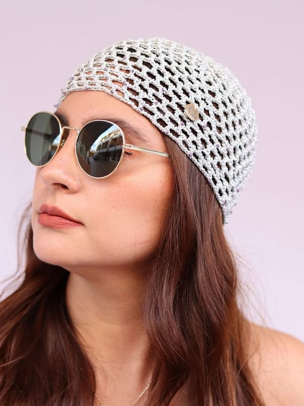 Malla plateada